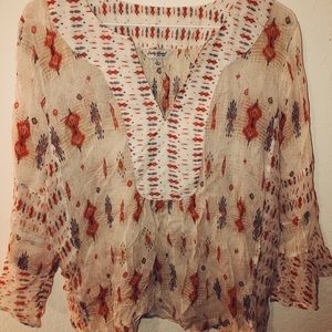 Lucky Brand Flowy Blouse